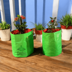 (Top Quality)  Plant Grow bags For Terrace Garden – (15×12 – 5pcs)