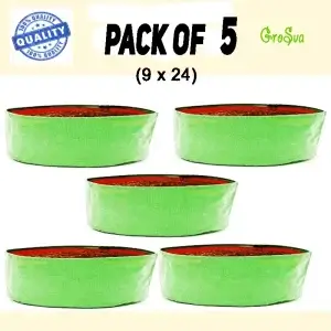 Grow Bags for leafy Vegetables Plants – 9 x 24 inch (5pcs)